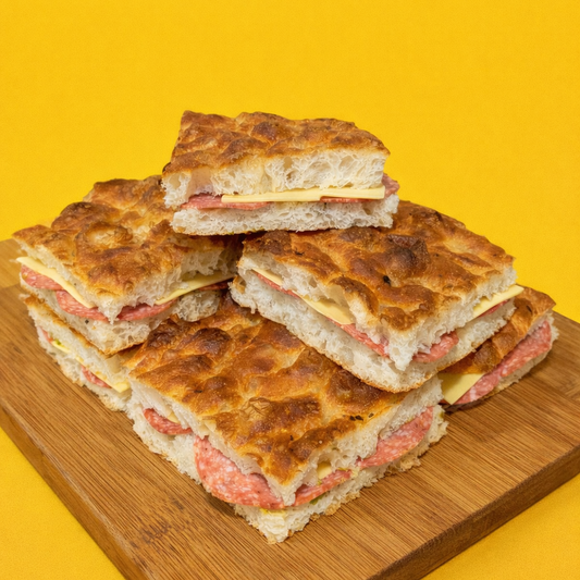 Half Filled Focaccia (from 16+)